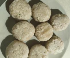 Twarogowe kluseczki z bazyliową nutą