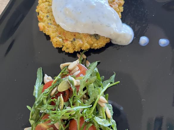 Kotleciki z kaszy jaglanej