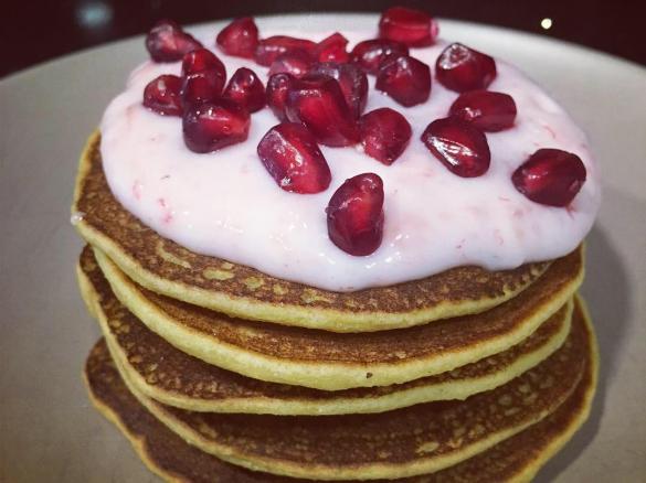 Jogurtowe placuszki bananowe bez cukru ( BLW / rozszerzanie diety)