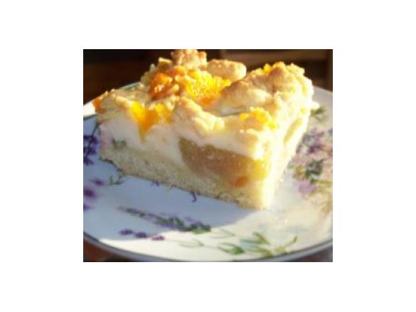 Ciasto z rabarbarem i budyniem