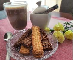 CIASTKA KAKAOWE PRZEZ MASZYNKĘ