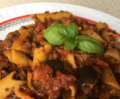 Spaghetti bolognese wegańskie