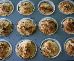 MUFINKI Z ZIELONA HERBATĄ I CYTRYNĄ