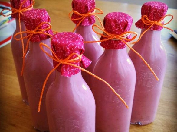 Likier smietankowo-truskawkowy