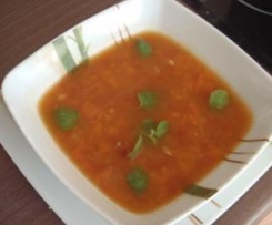 Zupa soczewicowo-pomidorowa