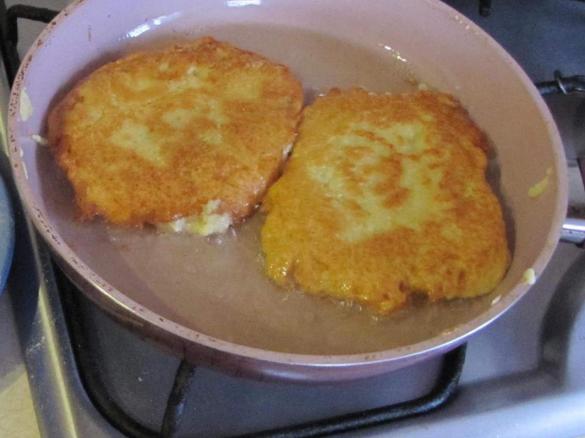 Schab w cieście ziemniaczanym