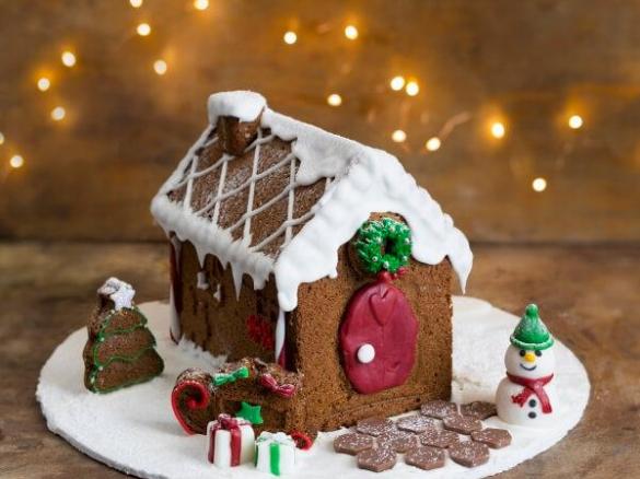 Bezglutenowy domek z piernika
