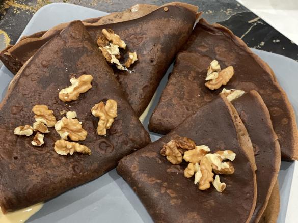 Czekoladowe naleśniki Banofee