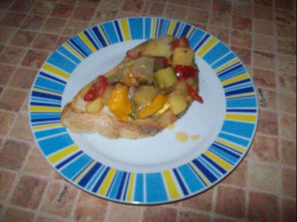 Bruschette z ratatouille