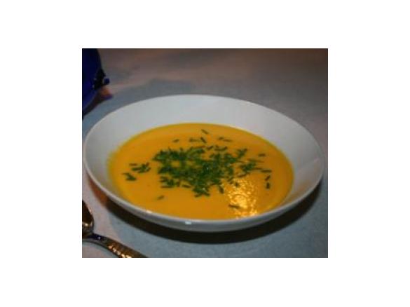 Egzotyczna zupa z marchewki - z imbirem i sokiem z pomarańczy