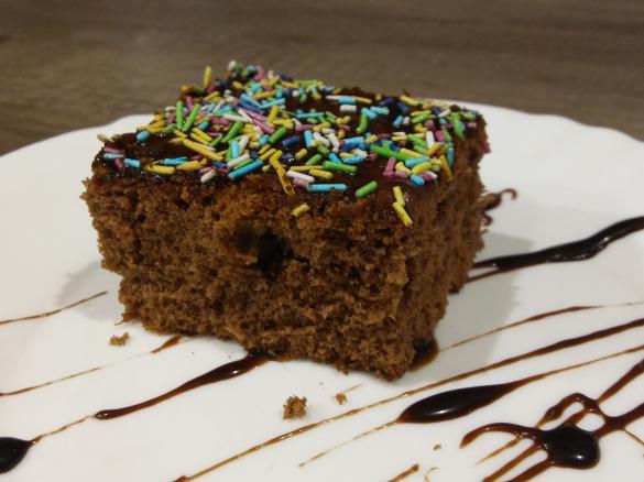 Murzynek z polewą czekoladową SZYBKI