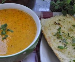 Zupa krem z czerwonej papryki