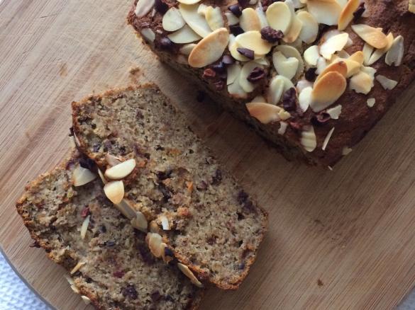 Bezglutenowy chlebek bananowy bez cukru