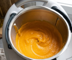 Puree z batatów ze śmietaną