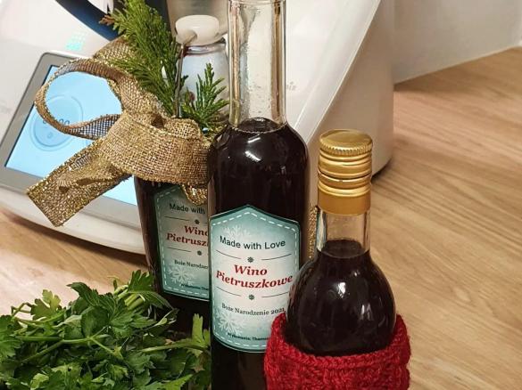 Wino pietruszkowe wg. św. Hildegardy