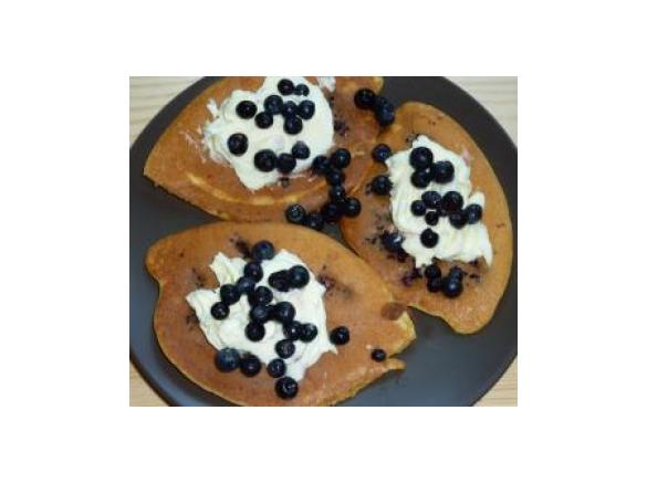 Placuszki z jagodami :-)