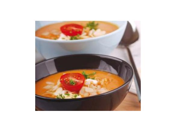 Zupa pomidorowa z drobiem