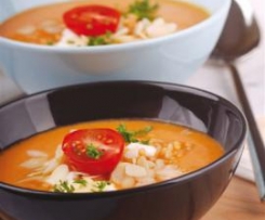 Zupa pomidorowa z drobiem