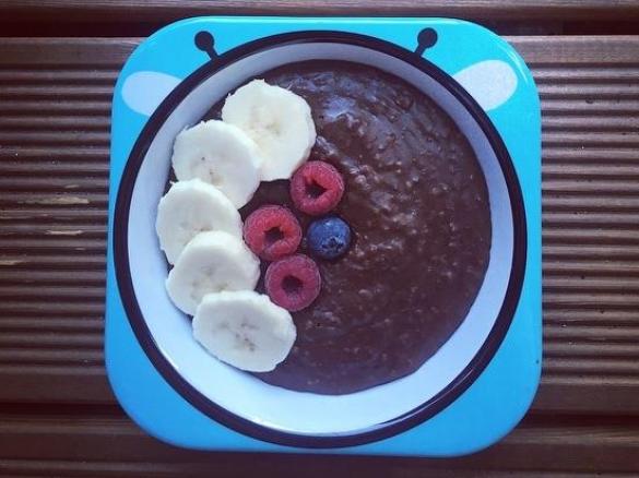 Czekoladowy budyń jaglany bez cukru (BLW / rozszerzanie diety)