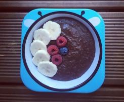 Czekoladowy budyń jaglany bez cukru (BLW / rozszerzanie diety)