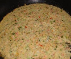 Dietetyczny omlet z warzywami