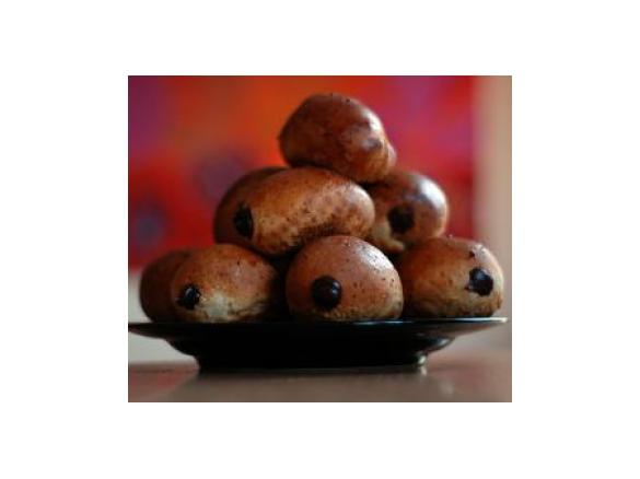 Wiewióry z kremem czekoladowym