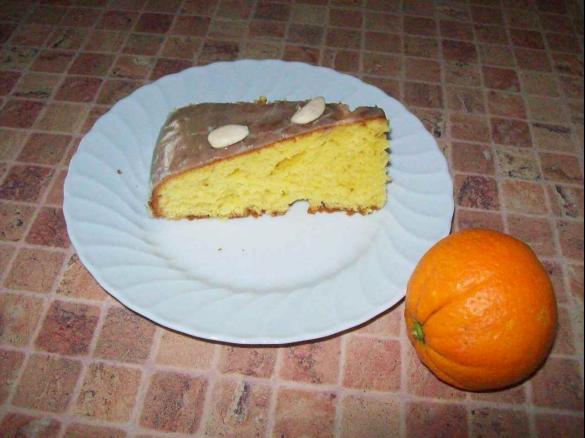 Zwykle ciasto pomaranczowo- migdalowe