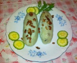 Kartacze z nadzieniem mięsno - pieczarkowym