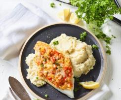 RYBA Z WARZYWAMI I PUREE Z KALAFIORA paula