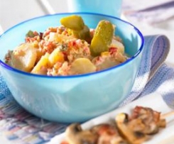 Letnia sałatka ziemniaczana