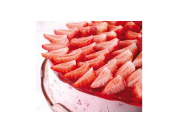 Tort truskawkowo-serowy 