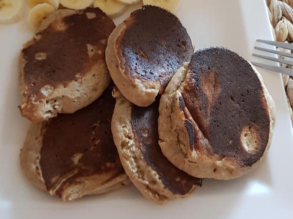 Fit placuszki bananowe