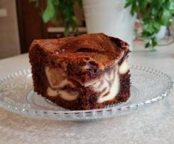 BŁYSKAWICZNE CIASTO - CZEKOLADOWO SEROWE