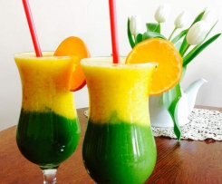 Smoothi zielono-pomarańczowe