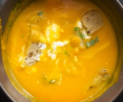 Zupa krem z dyni Hokkaido