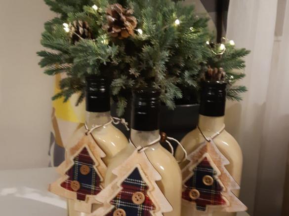 Likier z białej czekolady i pomarańczy