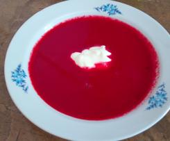 Zupa krem z buraka