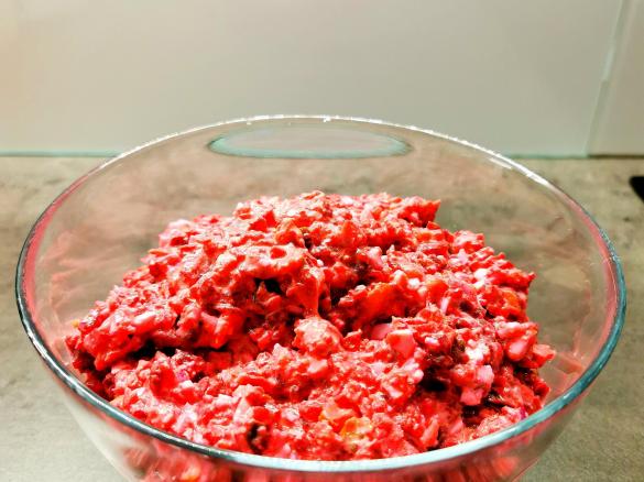 Sałatka z buraczków gotowanych