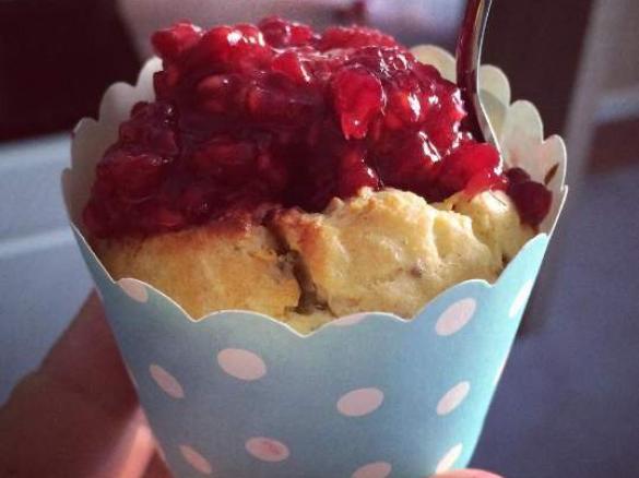 Dietetyczne mini serniczki bananowe bez mąki i cukru