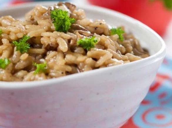 RISOTTO Z GRZYBAMI