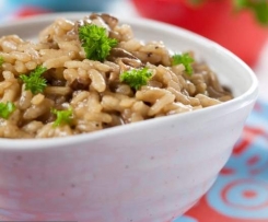 RISOTTO Z GRZYBAMI