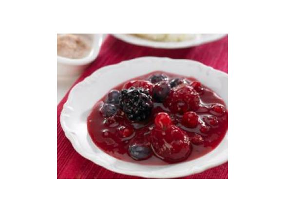 Sos z czerwonych owoców