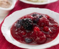 Sos z czerwonych owoców