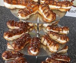 Eklery z kremem mascarpone