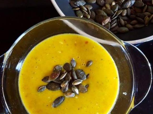 Zupa - krem z dyni Hokaido