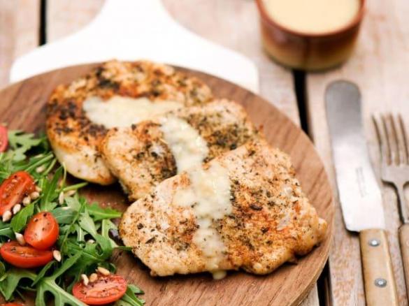 Schab duszony w sosie