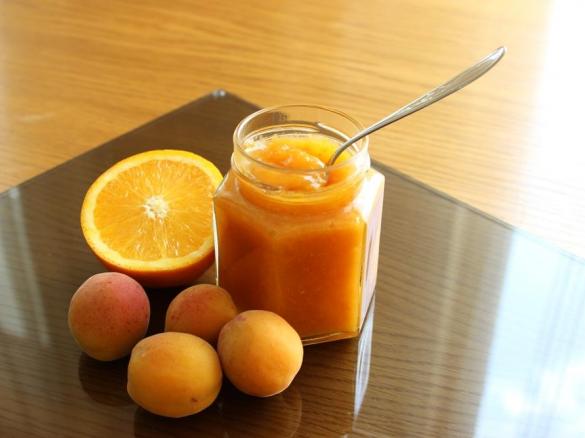 Dżem morelowo - pomarańczowy