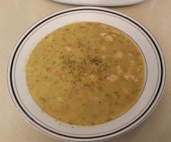 Zupa  warzywna z kurczakiem