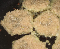 Placki ziemniaczane z pestkami słonecznika