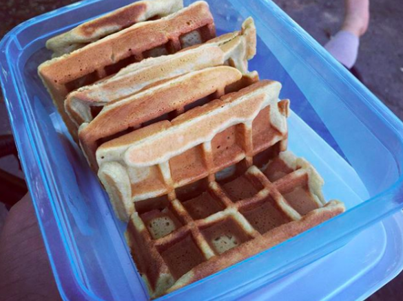 Gofry jogurtowe (BLW / rozszerzanie diety)